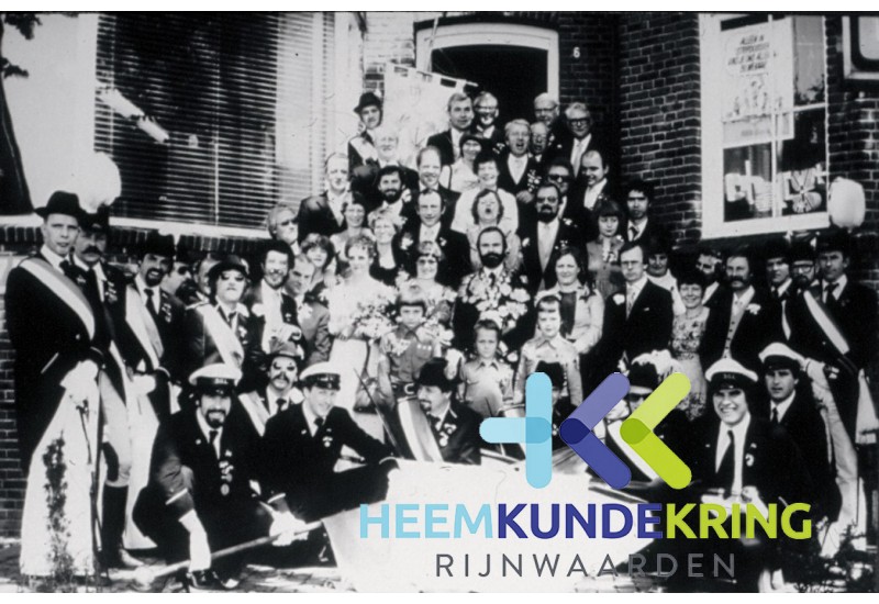1978 Koning Jan Langenhof en Koningin P.M. Langenhof Beekhuijsen F00002836
